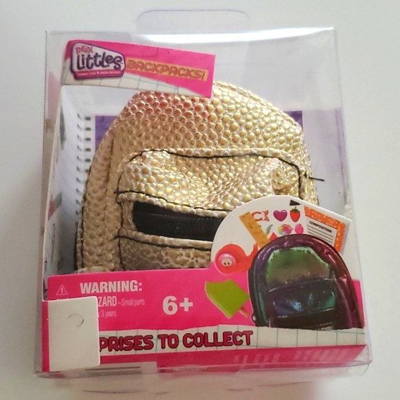 moose Toys Real Littles Backpacks Gold Dots Shop Poshmark